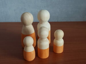 Poppetjes voor Stolp groot en klein